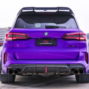 AE DESIGN - BMW X5M F95 CARBON REAR DIFFUSER