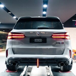 AE DESIGN - BMW X5M/C X6M/C F95 F96 DRY CARBON FIBRE REAR DIFFUSER V2