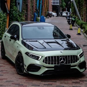 AERO CARBON  - MERCEDES A CLASS W177 A35 / A45 FRONT BONNET PTISM