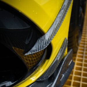 AE DESIGN - MERCEDES W118 CLA 35 / CLA 45 CARBON FRONT CANARDS