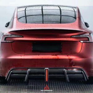 AE DESIGN - TESLA MODEL 3 HIGHLAND 2024+ CARBON FIBRE REAR DIFFUSER