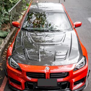 AULENA - BMW M2 G87 DRY CARBON FIBRE FRONT LIP SPLITTER