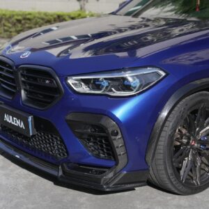 AULENA - BMW X6M F96 LCI DRY CARBON FIBRE FRONT CANARDS