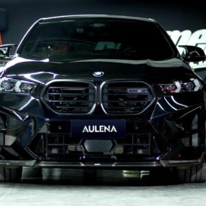 AULENA - BMW X6M F96 LCI DRY CARBON FIBRE FRONT LIP