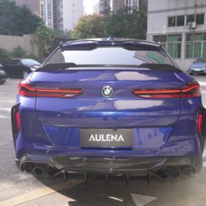 AULENA - BMW X6M F96 LCI DRY CARBON FIBRE REAR BOOT SPOILER
