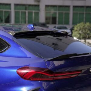 AULENA - BMW X6M F96 LCI DRY CARBON FIBRE REAR ROOF SPOILER