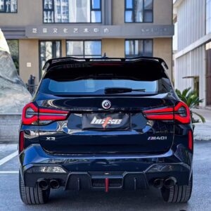 BCXTE - BMW X3 G01 LCI CARBON FIBRE LED REAR DIFFUSER