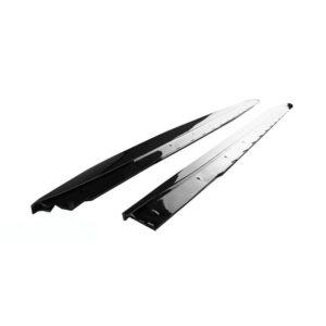 BMW 5 SERIES G30/31 GLOSS BLACK SIDE SKIRTS - MP STYLE - BLAK BY CT CARBON