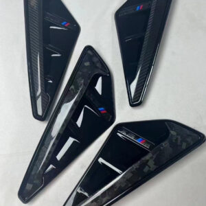 BMW - X5M F95 CARBON FIBRE SIDE FENDER / WING AIR VENT TRIM
