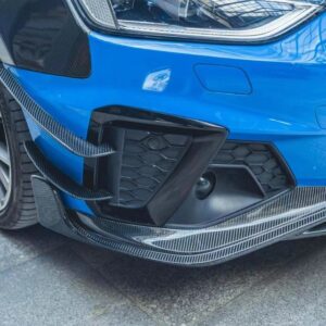 CMST - AUDI A4 S LINE / S4 B9.5 CARBON FIBRE FRONT BUMPER CANARDS