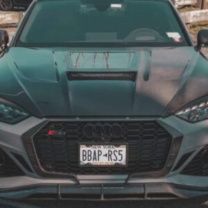 CMST - AUDI A5 S5 RS5 B9 B9.5 CARBON FIBRE TRANSPARENT BONNET HOOD