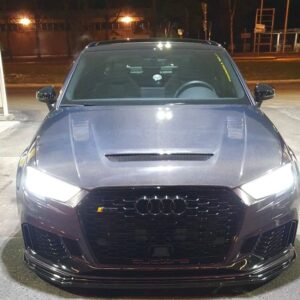 CMST - AUDI RS3 S3 A3 8V CARBON FIBRE BONNET HOOD V2