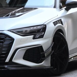 CMST - AUDI A3 S3 8Y CARBON FIBRE FRONT CANARDS