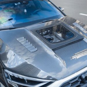 CMST - AUDI A3 S3 8Y CARBON FIBRE TRANSPARENT HOOD BONNET