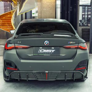 CMST - BMW I4 G26 M50 DRY CARBON FIBRE REAR LED DIFFUSER