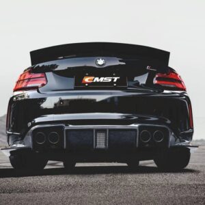 CMST - BMW M2 / M2C F87 CARBON FIBRE LED REAR DIFFUSER