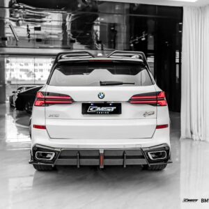 CMST - BMW X5 G05 LCI DRY CARBON FIBRE LED REAR DIFFUSER