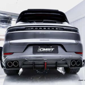 CMST - PORSCHE CAYENNE 2024+ DRY CARBON FIBRE LED REAR DIFFUSER