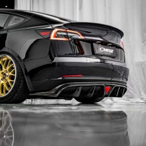 CMST - TESLA MODEL 3 CARBON FIBRE DIFFUSER V2
