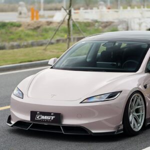 CMST - TESLA MODEL 3 HIGHLAND 2024+ CARBON FIBRE FRONT LIP SPLITTER V1