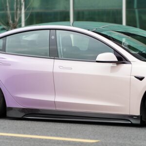 CMST - TESLA MODEL 3 HIGHLAND 2024+ CARBON FIBRE SIDE SKIRTS V1