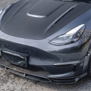 CMST - TESLA MODEL Y CARBON FIBRE FRONT LIP V2
