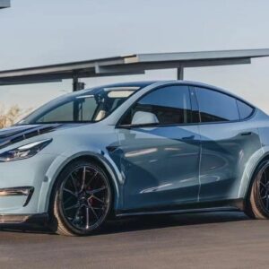 CMST - TESLA MODEL Y CARBON FIBRE SIDE SKIRTS V1