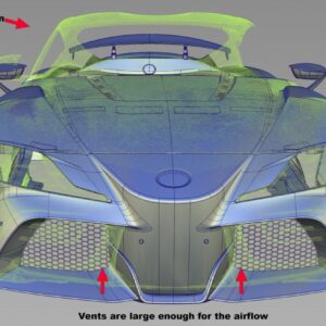 CMST- TOYOTA GR SUPRA  CARBON FIBRE WIDEBODY "FT1 CONCEPT" KIT