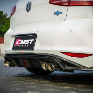 CMST - VOLKSWAGEN GOLF MK7 CARBON FIBRE REAR DIFFUSER