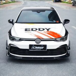 CMST- VOLKSWAGEN GOLF MK8 GTI / R LINE CARBON FIBRE FRONT LIP