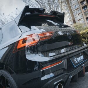 CMST- VOLKSWAGEN GOLF MK8 GTI / R LINE CARBON FIBRE REAR SPOILER