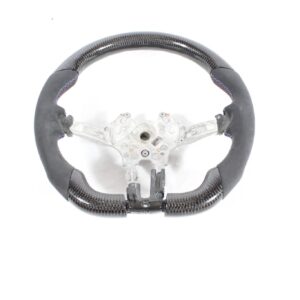 BMW FXX CARBON FIBRE / ALCANTARA FLAT BOTTOM STEERING WHEEL