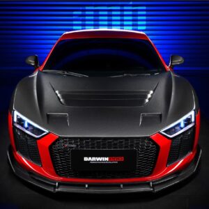 DARWINPRO - AUDI R8 COUPE / SPYDER 2016-18 IMP PERFORMANCE CARBON FIBRE HOOD BONNET