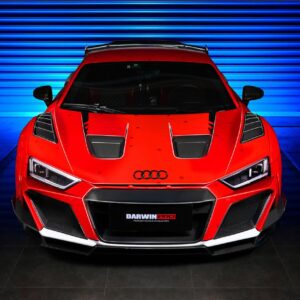 DARWINPRO - AUDI R8 COUPE / SPYDER 2016-18 IMPII PART CARBON FIBRE FRONT BUMPER