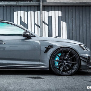 DARWINPRO - AUDI RS4 B9 2017 -2019 CARBON FIBRE SIDE SKIRTS