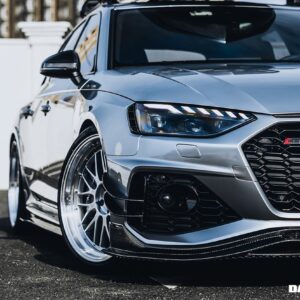DARWINPRO - AUDI RS4 B9.5 CARBON FIBRE BKSS STYLE FRONT CANARDS