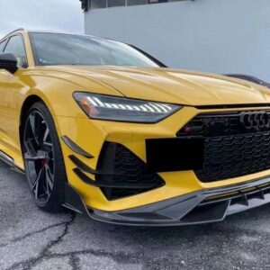 DARWINPRO - AUDI RS6 AVANT C8 2019-2023 IMP PERFORMANCE CARBON FIBRE FRONT CANARDS