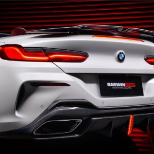 DARWINPRO - BMW 8 SERIES G14 /G15/G16 IMP PERFORMANCE CARBON FIBRE LED REAR DIFFUSER