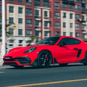 DARWINPRO - PORSCHE 718 CAYMAN & BOXSTER 2016-2024 STUTTMATE CARBON FIBRE SIDE SKIRTS