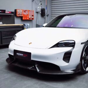 DARWINPRO - PORSCHE TAYCAN CARBON FIBRE FRONT LIP