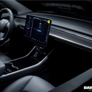 DARWINPRO - TESLA MODEL 3 IMP PERFORMANCE CARBON FIBER DASHBOARD TRIM REPLACEMENT 
