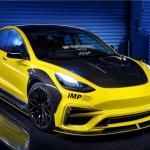 DARWINPRO - TESLA MODEL 3 IMP PERFORMANCE CARBON FIBER HOOD BONNET