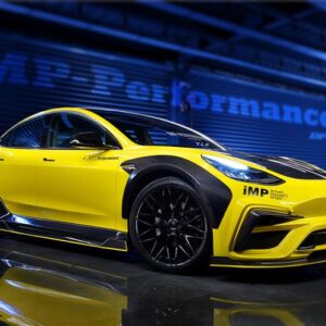 DARWINPRO - TESLA MODEL 3 IMP PERFORMANCE CARBON FIBER SIDE SKIRTS WITH UNDER BOARD