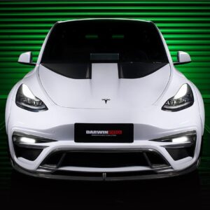 DARWINPRO - TESLA MODEL Y 2020+ IMP PERFORMANCE CARBON FIBER FRONT BUMPER