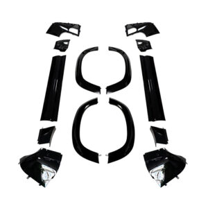 LAND ROVER DEFENDER L663 90 GLOSS BLACK MOULDING TRIM PACK