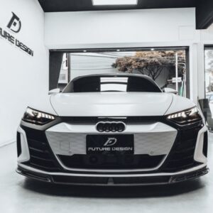 FUTURE DESIGN - AUDI E-TRON GT DRY CARBON FIBRE FRONT LIP
