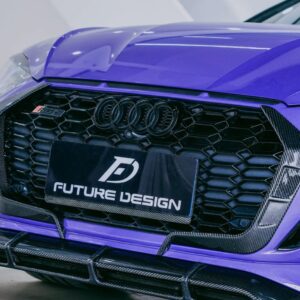 FUTURE DESIGN - AUDI RS5 B9.5 2020+ CARBON FIBRE FRONT BUMPER OVERLAY