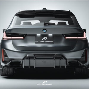 FUTURE DESIGN - BMW 3 SERIES G20 / G21  LCI CARBON FIBRE REAR DIFFUSER V1