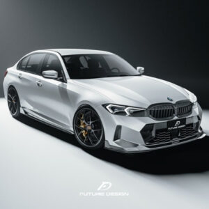 FUTURE DESIGN - BMW 3 SERIES G20 LCI CARBON FIBRE FRONT LIP V2
