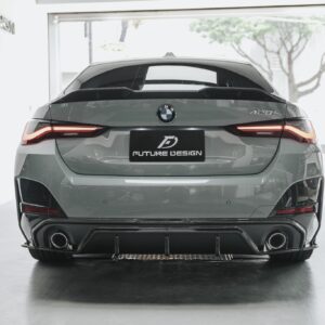 FUTURE DESIGN - BMW  4 SERIES G26 GRAN COUPE CARBON FIBRE REAR DIFFUSER